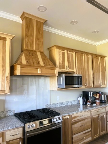 Hickory cabinets